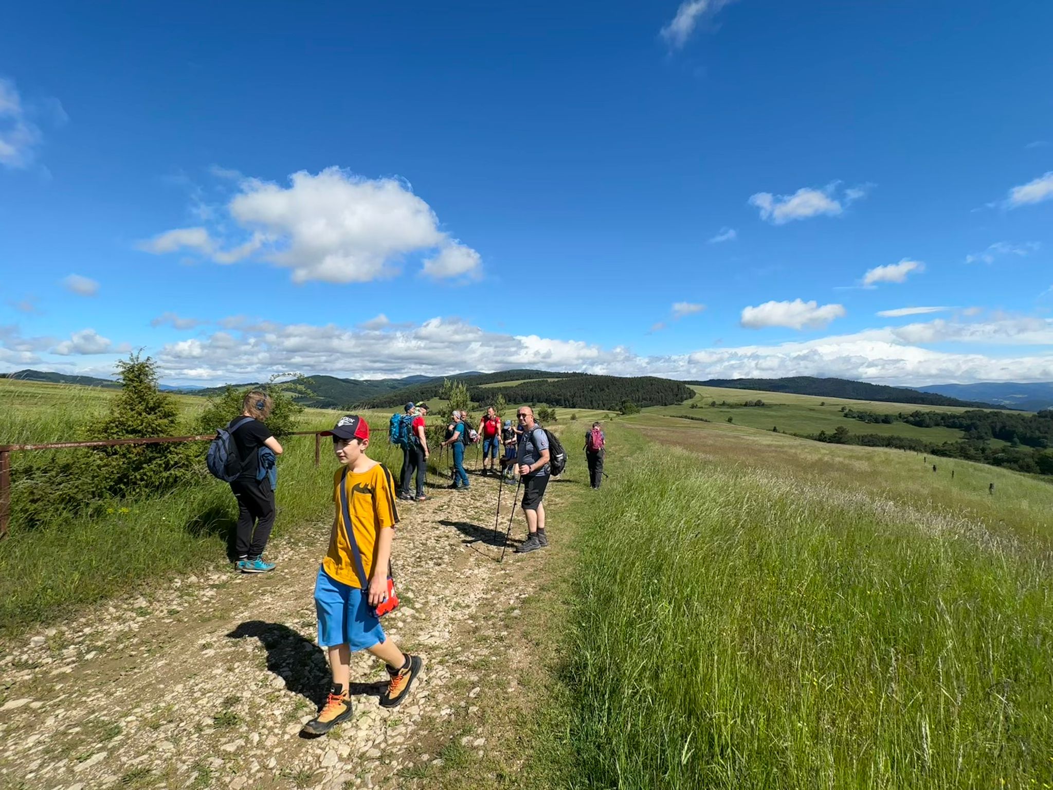 Piesza wycieczka -Beskid Sądecki - 1 czerwca