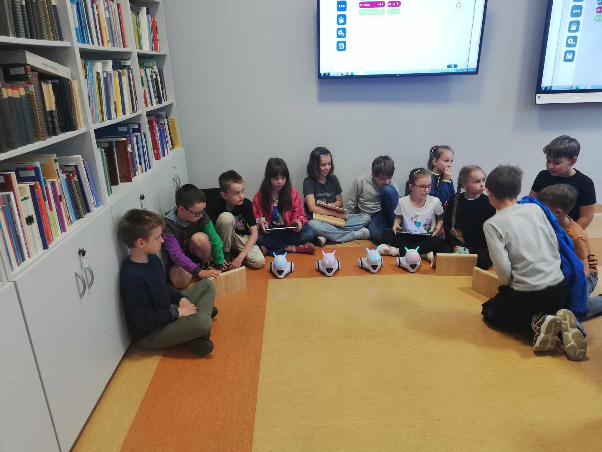 Zajęcia w bibliotece pedagogicznej 