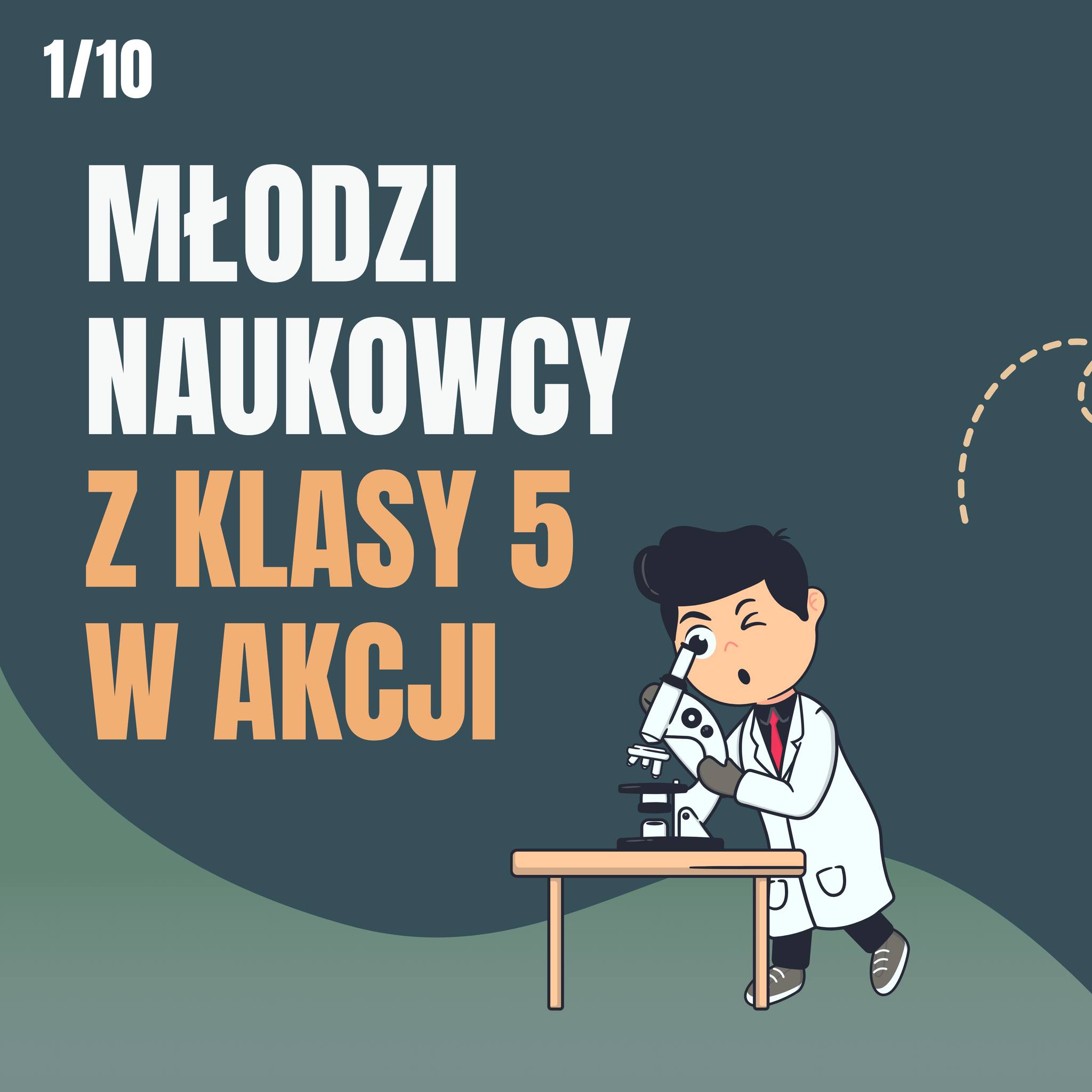 Młodzi naukowcy z klasy 5 i zajęcia z mikroskopowania