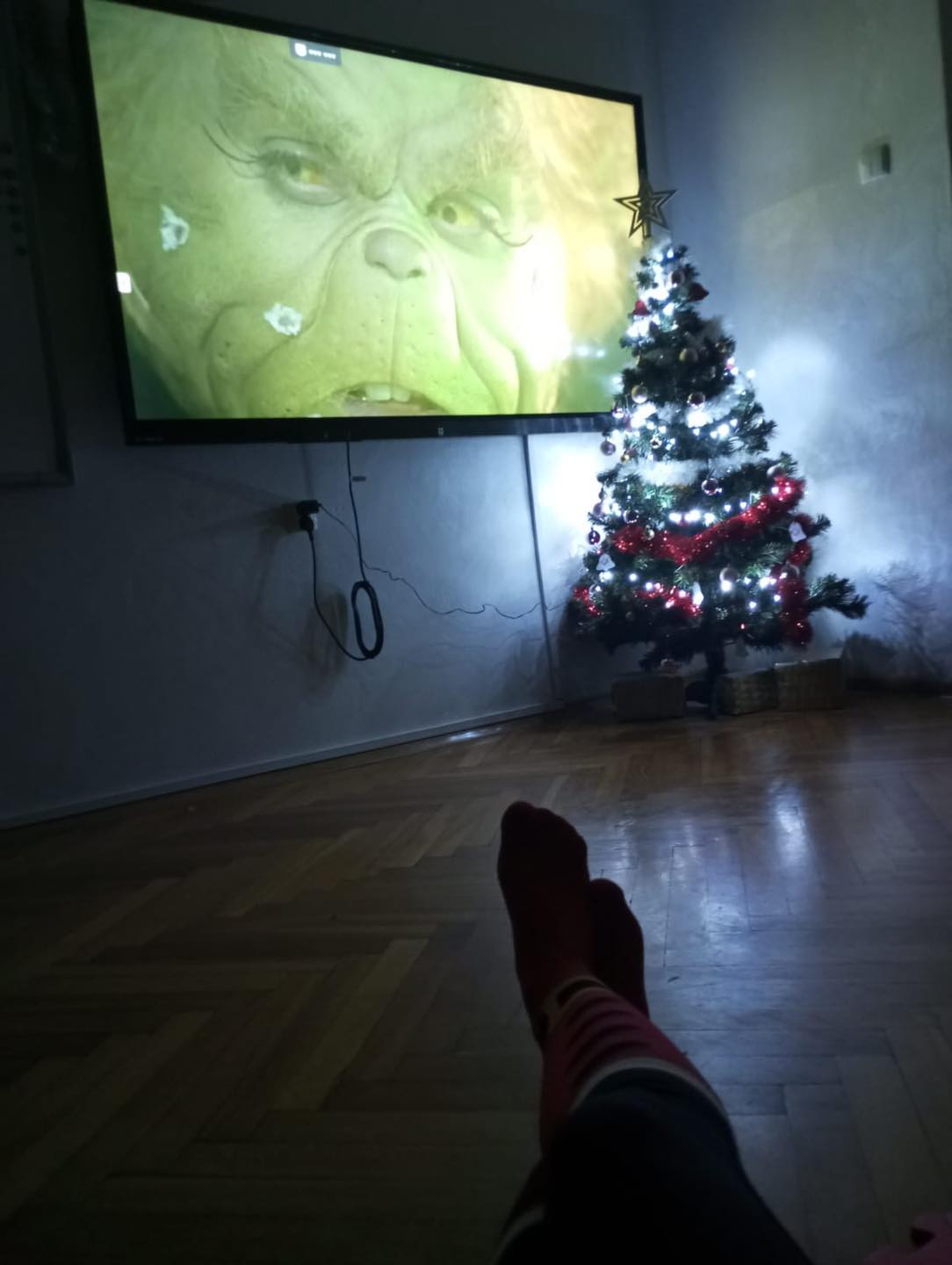 Mikołajkowa noc w szkole 