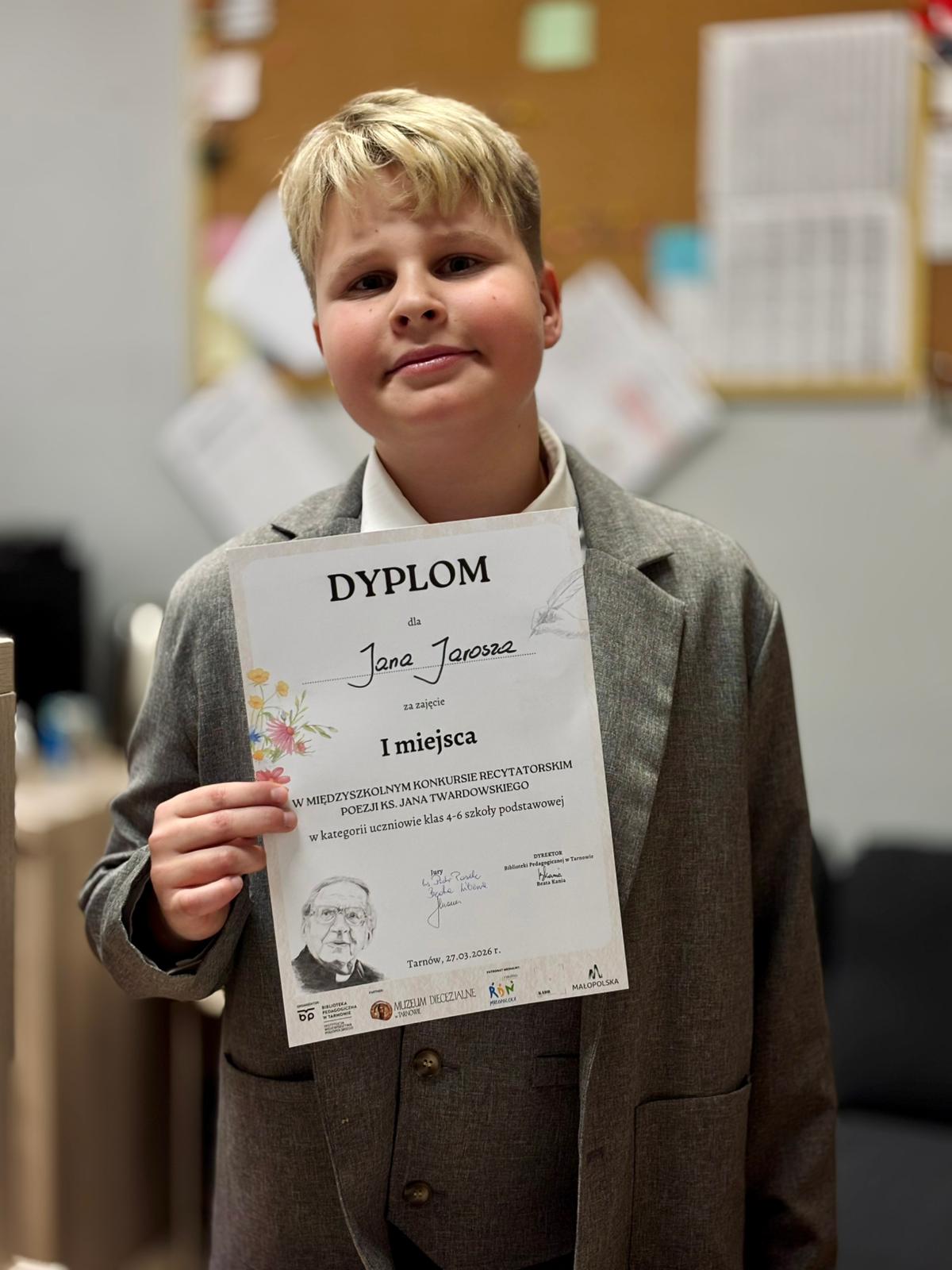 Ogromny sukces recytatorski