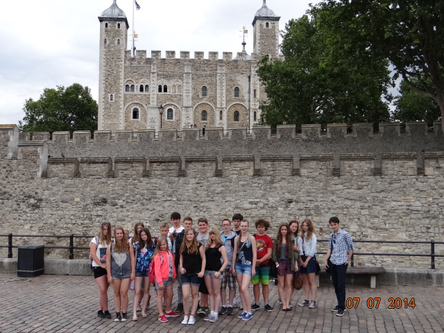 Z Tower of London w tle