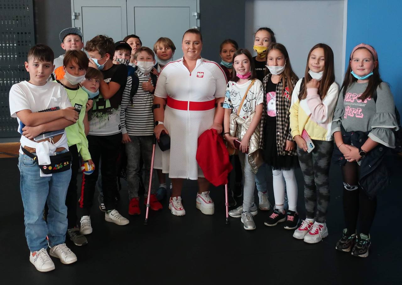 Spotkanie klasy 4 z Tarnowskimi Paraolimpijczykami w Hali Gumniska