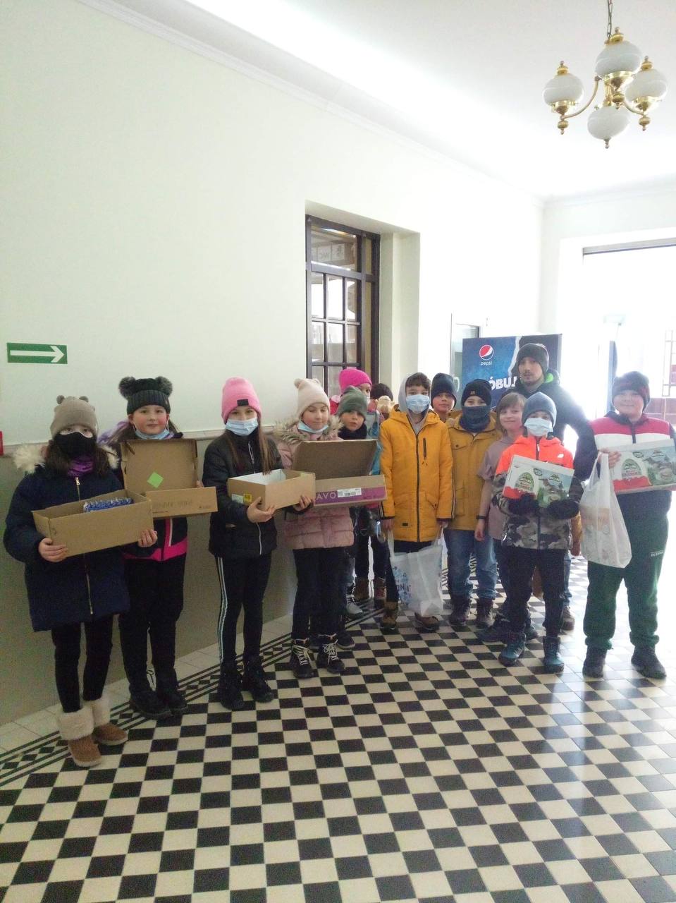 Klasa 4 wspiera dzieci z Ukrainy