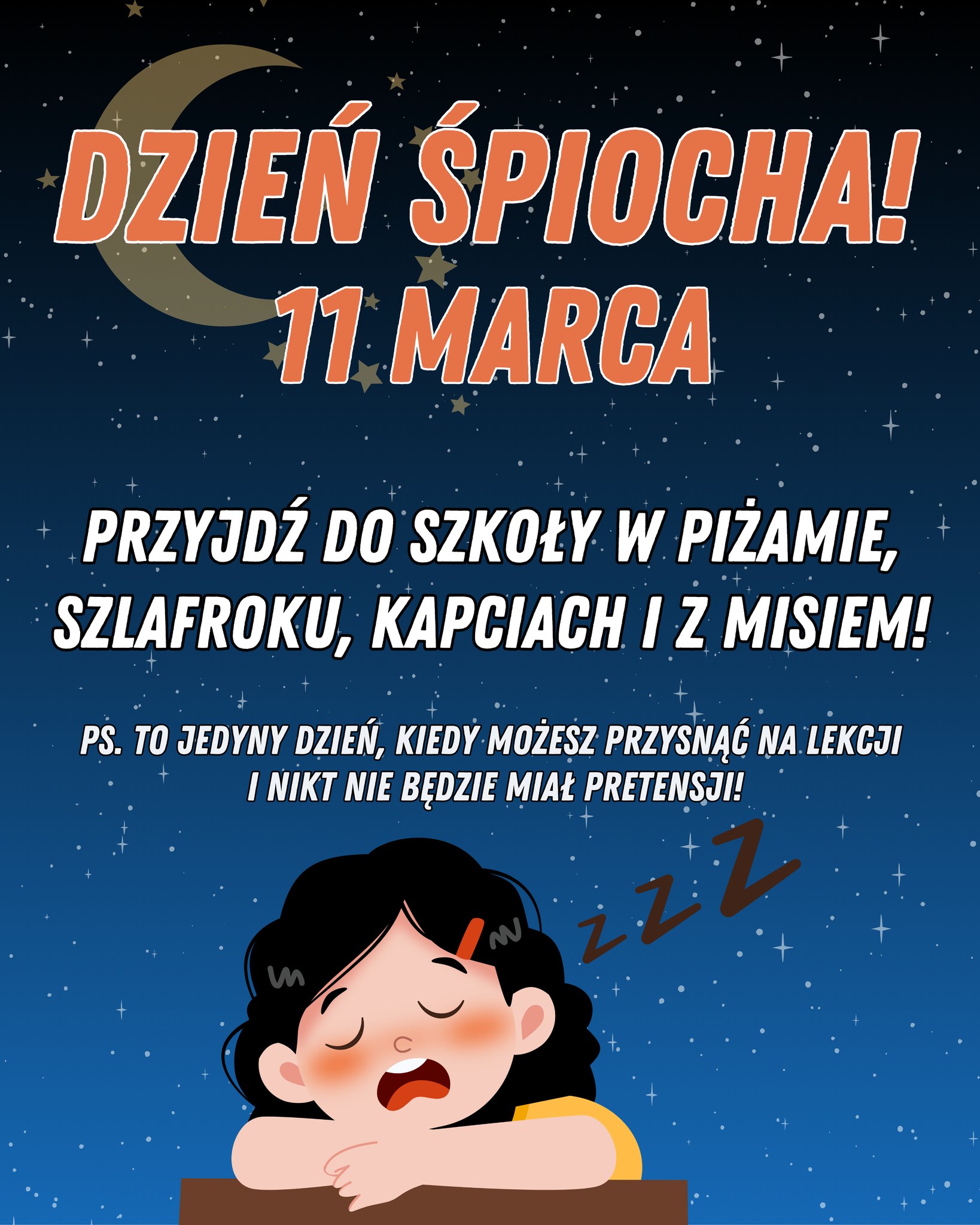 Dzień Śpiocha 11 marca