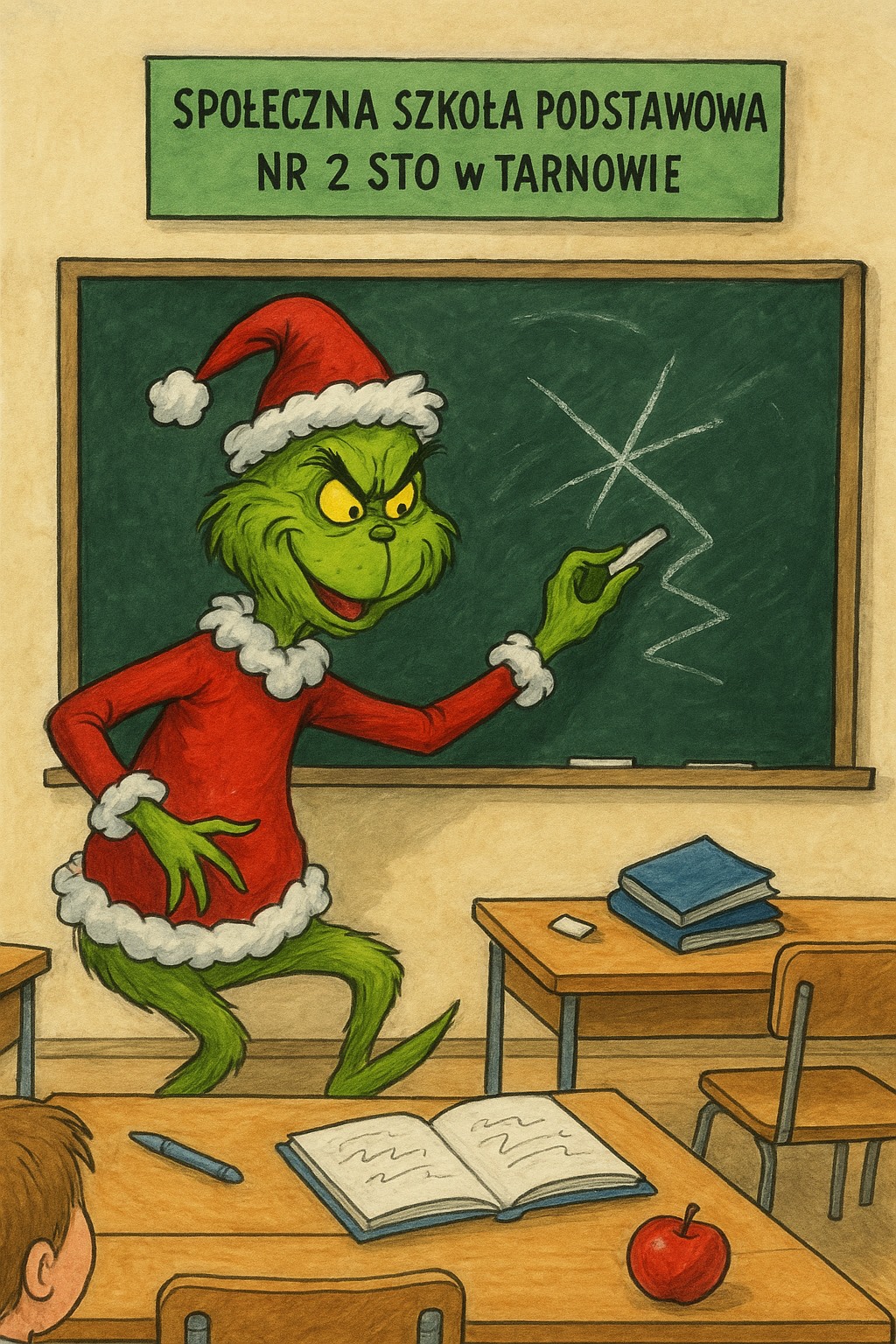 Prezenty? Są! Mikołaj? Obecny! Grinch? Niestety też…