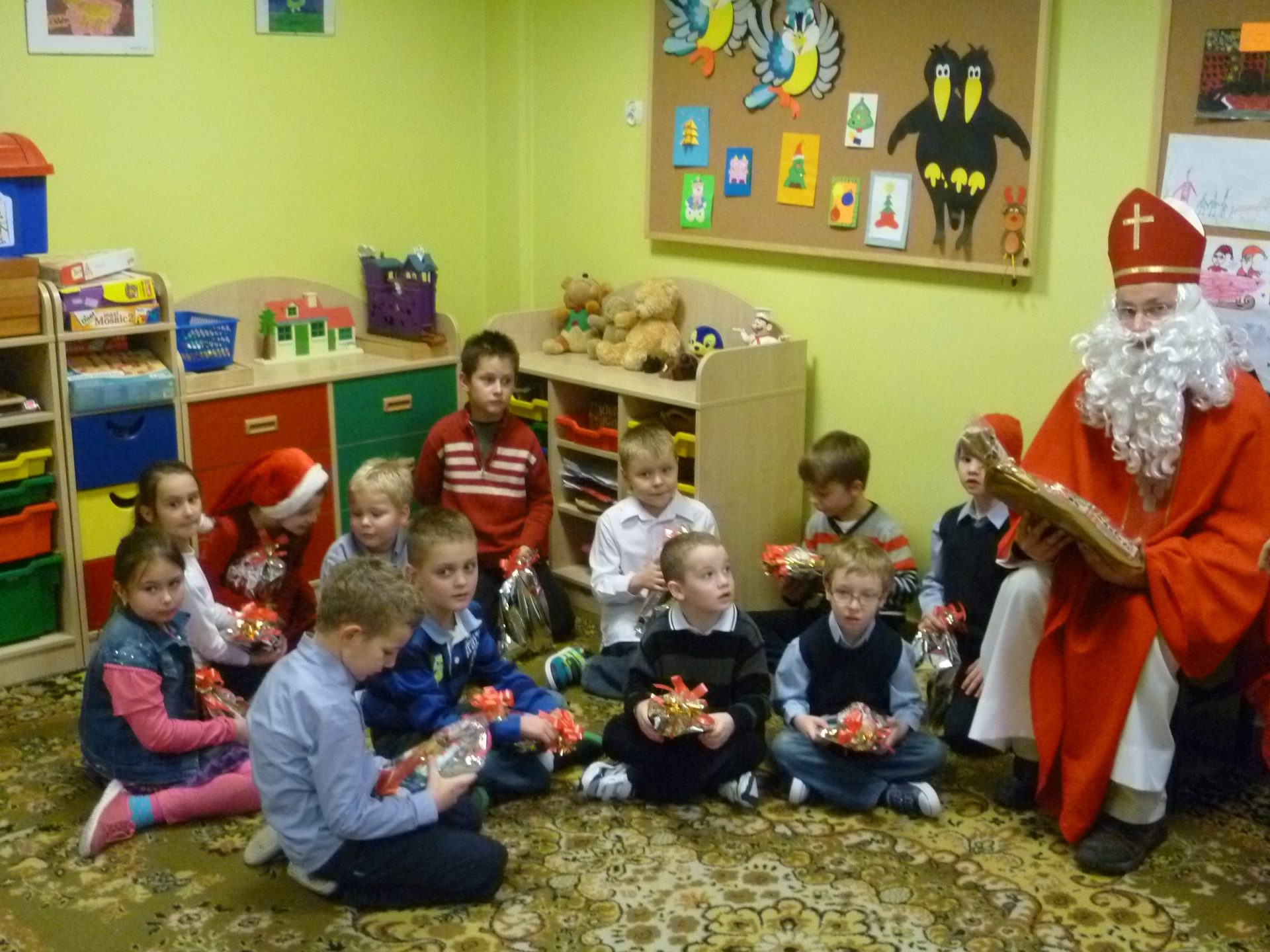 Mikołaj odwiedził grzeczne dzieci Naszej Szkoły