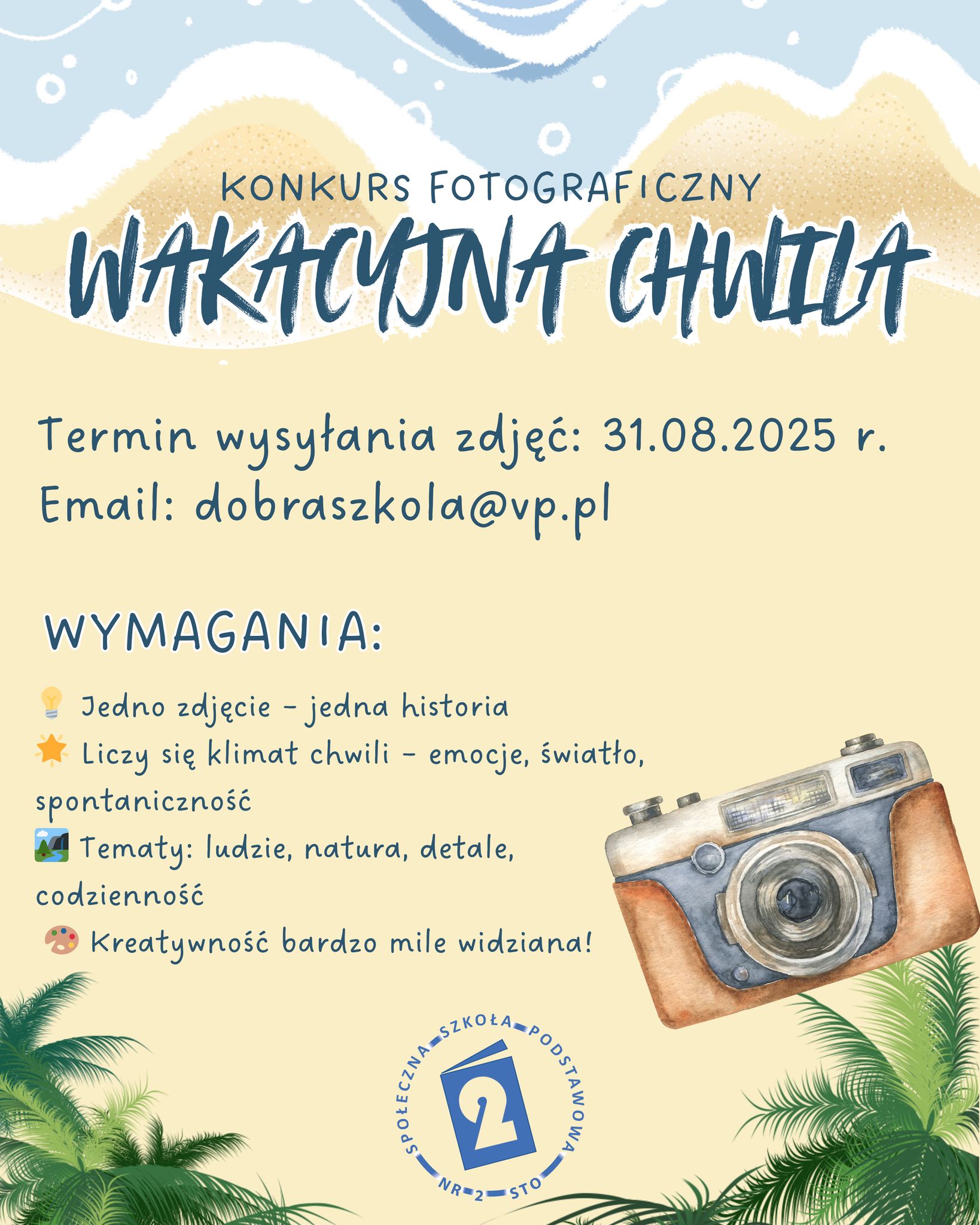 KONKURS - „WAKACYJNA CHWILA”!